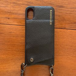 Bandolier iPhone 12 Leather Carrier Phone Case