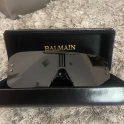 Balmain Sunglasses Black Oversized 