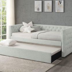 Trina Daybed In Dove Color -> Twin/Twin.  (Daybed Only) 