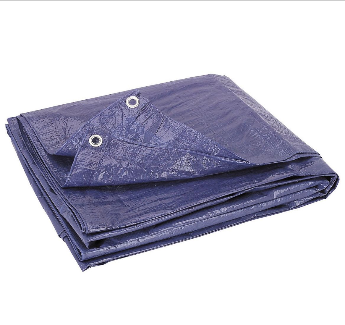 Blue and gray All Purpose/Weather Resistant Tarp