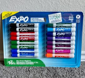 Expo Dry Erase Markers 16ct $7