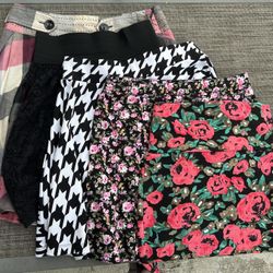 Lot Of 5 Skirts With Different Patterns