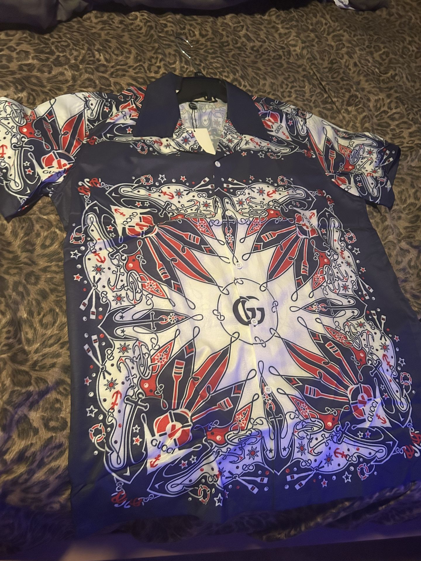 Gucci Button Up Xl