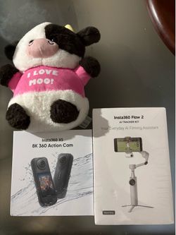 Insta360 x5 and flow 2