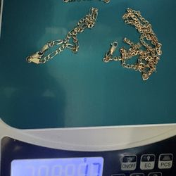 14k Gold Chains And Bracelet