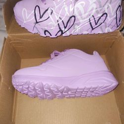 Skechers Uno lite Metallic Love (Kids)