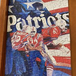 1971 New England Patriots Jigsaw Puzzle 