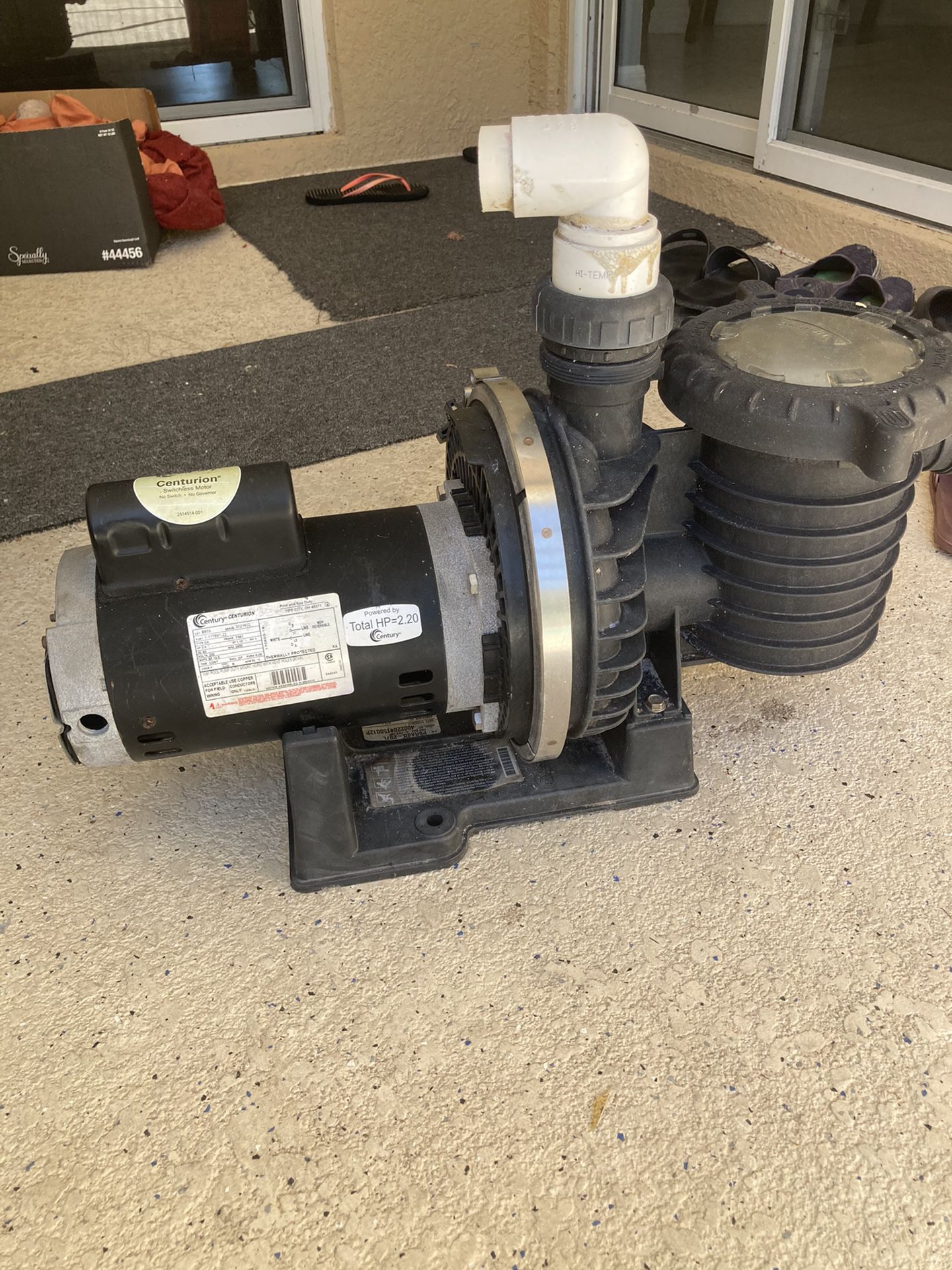 Motor And Pump For Swimming  Pool