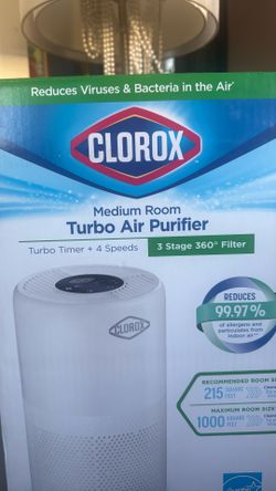 Clorox Turbo Air Purifier Brand New 