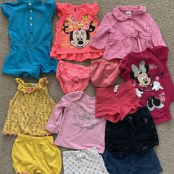 Yes Baby girl toddler bundle girl clothes size 3-6 month 13 pieces $30