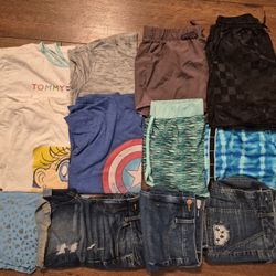 Girls sz 14 Shorts & Tshirts Summer Bundle 12 Items