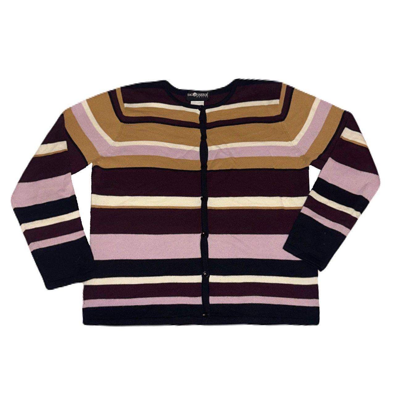 Striped Cardigan From Sag Harbor 