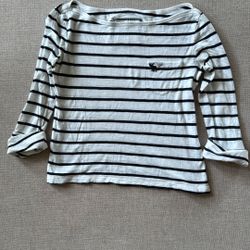 Abercrombie & Fitch 3/4 Sleeves Striped Shirt