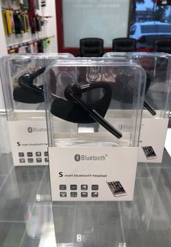 Smart Bluetooth headset!