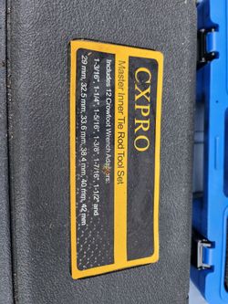 Inner tie rod tool set