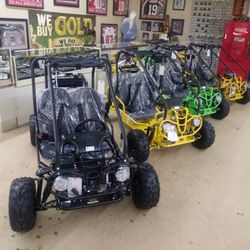 New Gk110 Youth Go Carts With Warranty And Financing Is Available