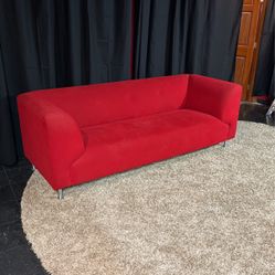 Modern Red Couch