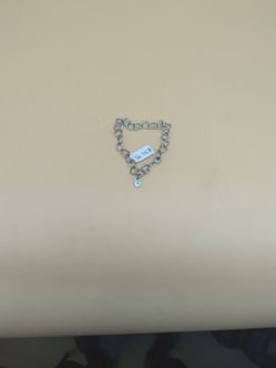 James Avery Silver Heart Bracelet