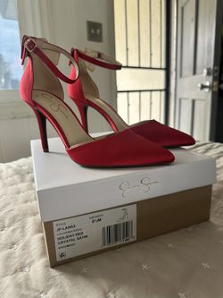Jessica Simpson Satin Heels