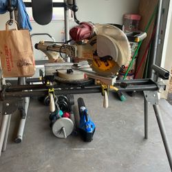 Miter Saw And Stand