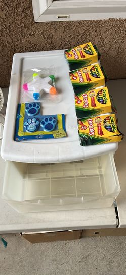 New stuffs. Plastic organizer (L17,W12,H6.5, 4package color