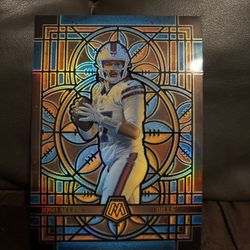 Josh Allen Stained Glass Oversized Card 