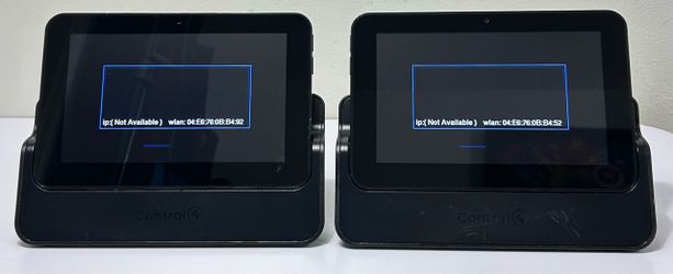 LopOf 2 Control4 Model C4-TSMC7-EN-BL 7" Portable Touch Panel w/Dock (#1481)