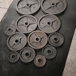Olympic Weight Plates Full Set