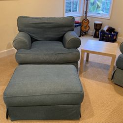 Chair, Couch And Ottoman