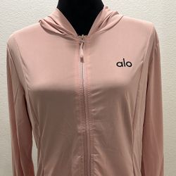 alo Full Zip Hoodie Jacket 
