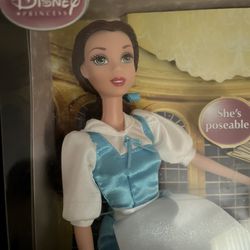 RARE & NEW IN BOX:Disney’s Belle Beauty And The Beast Doll 2009