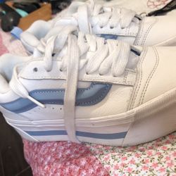 Vans Knu Stack White/blue Size7 Men