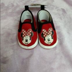 Disney Minnie Mouse Baby Shoes 