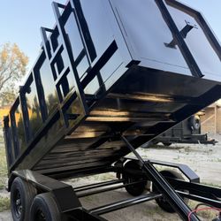 New 8x4x12 Hydraulic Utility Dump Trailer 🔥