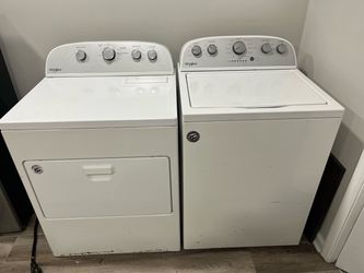 Whirlpool Washer/Dryer Set