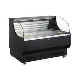 Black Horizontal Refrigerator Air Curtain Merchandise 52 inches  