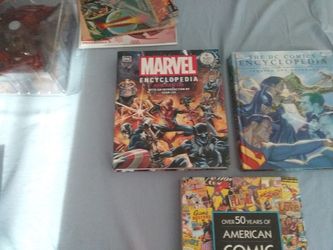 Marvel Encyclopedia DC Encyclopedia. 50 Years Of Comic Books. 10 Each