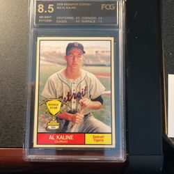 Al Kaline Rookie Star Series Card—Graded