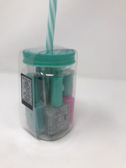 New Mermaid club nail polish tumbler
