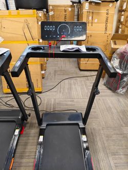 Foldable Treadmill 20% AUTO Incline with Pulse Sensors 8.7MPH