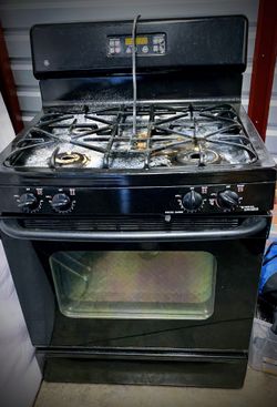 GE® 30" Free-Standing 4 Burner Gas Range Oven