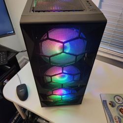 ASRock A520M-ITX/AC,AMD Ryzen 5 5500 6-Core,32GB DDR4,AMD Wraith Prism RGB,1TB NVMe,RTX 3050,MINI,ATX RGB Case,750W PSU,Win11 Pro,