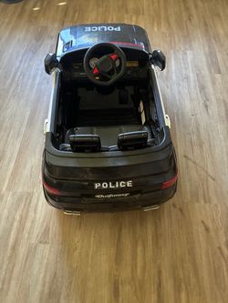 Police toy car