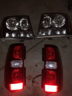 chevy front and back truck lights