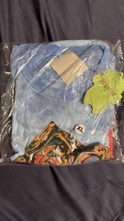 flume tie dye shirt XL blue 