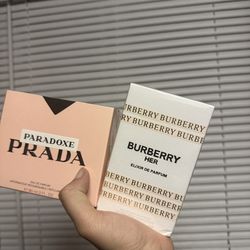 Prada & Burberry Perfumes