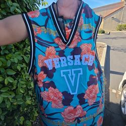VERSACE FLORAL JERSEY