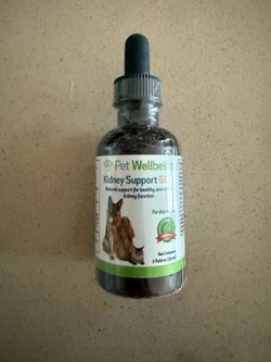 Pet Wellbeing Kidney Support Gold for Dogs - Supports Healthy Kidney Function, Fluid Balance, Energy