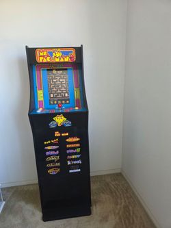 Mrs. Pacman 1 Up Arcade Game