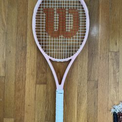 Wilson Intrigue SE Tennis Racket - White/Pink